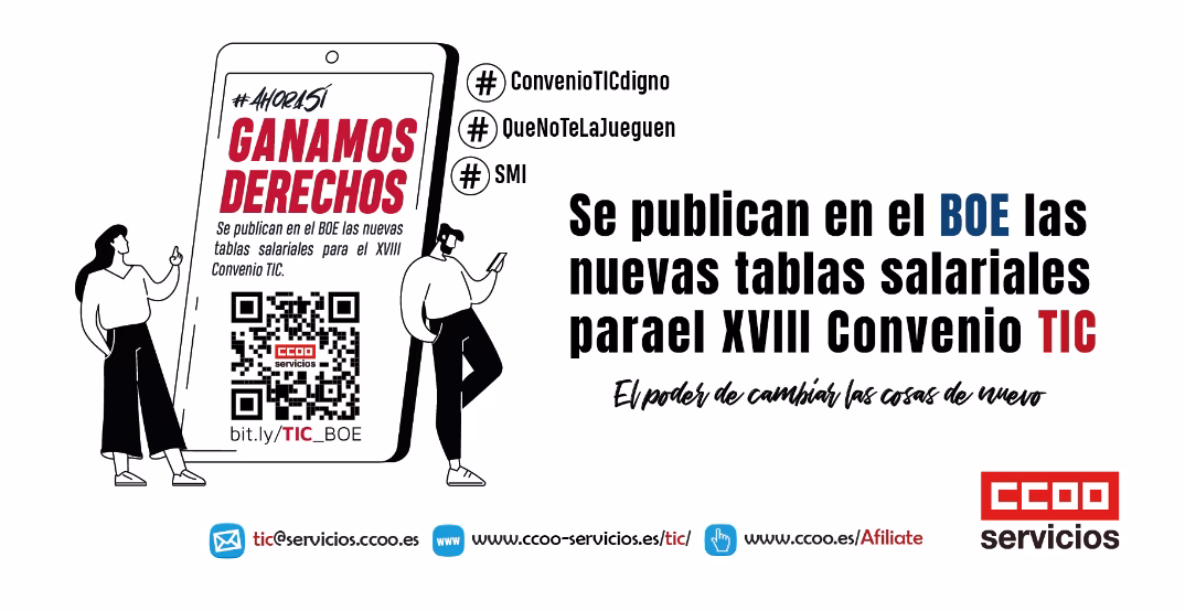 CONVENIO COLECTIVO. SUBIDA SALARIAL 2024. Actualización según SMI