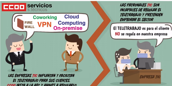 TELETRABAJO. Las dos caras de las empresas TIC con el teletrabajo